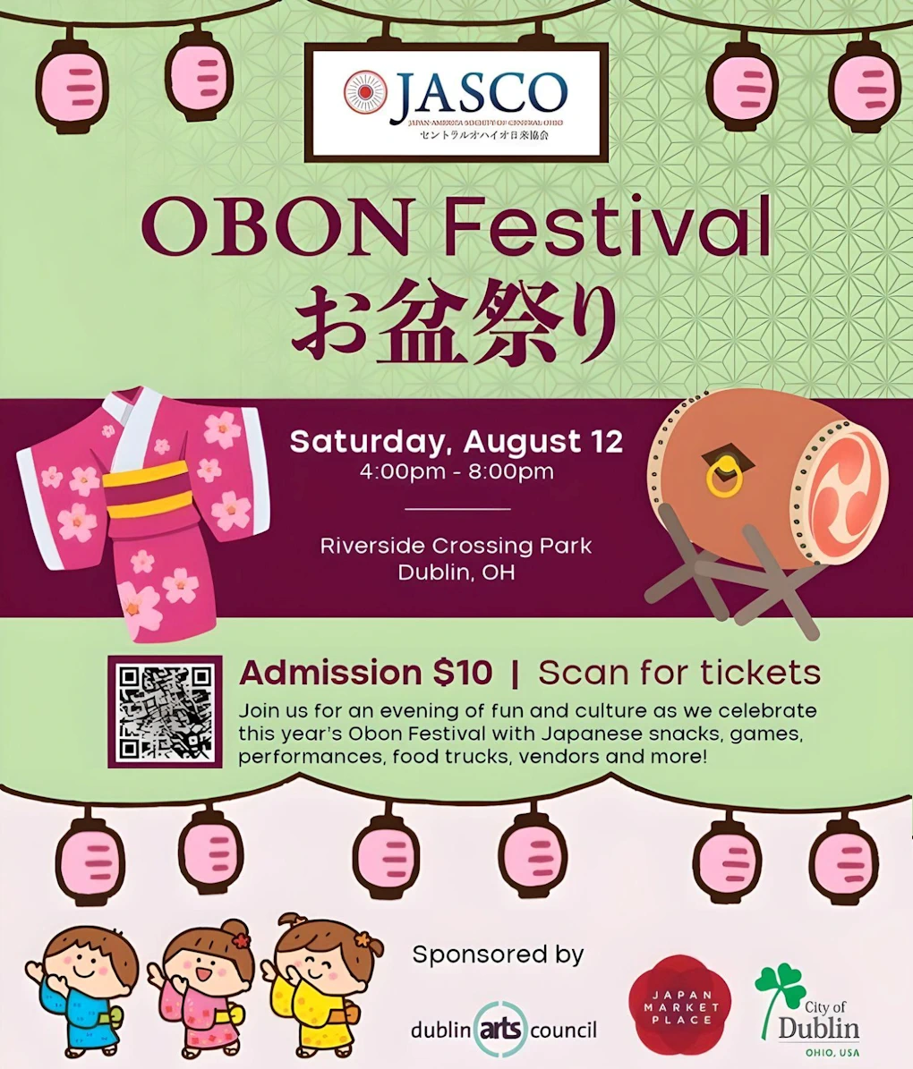 JASCO 2022 Annual Obon Festival Event, Dublin (Bon Dancing, Live Taiko, Japanese Food, Fun..)