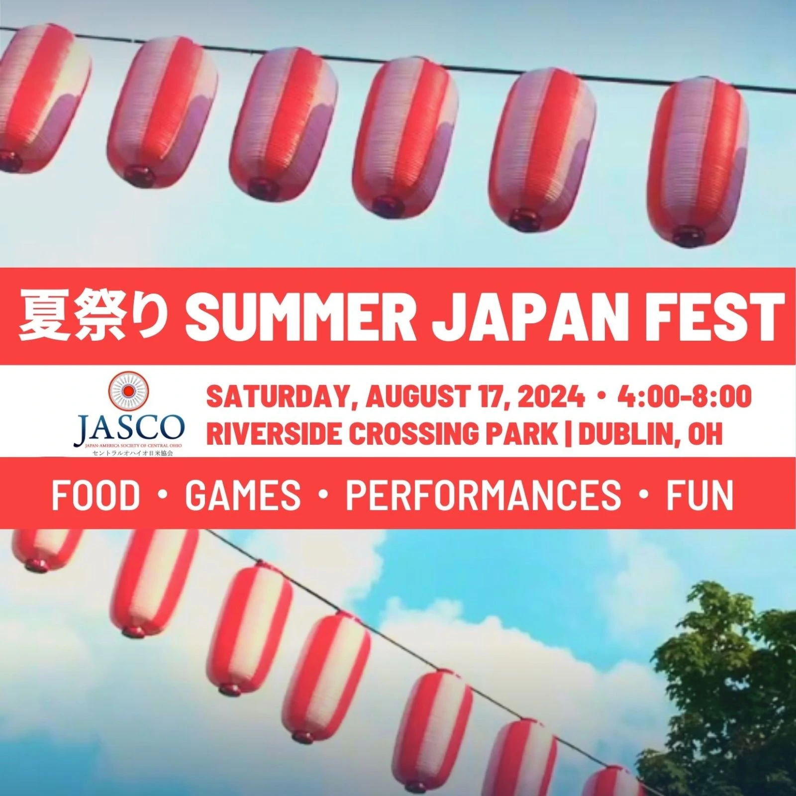 JASCO 2023 Annual Obon Festival Event, Dublin (Bon Dancing, Live Taiko, Japanese Food, Fun..) Riverside Crossing