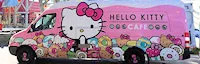 Hello Kitty Truck West, The Shoppes at Carlsbad Mall, Carlsbad, CA (Pick-Up Supercute Treats & Merch, While Supplies Last!)