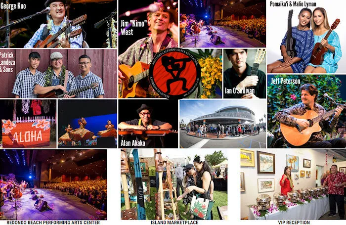 2023 16th Annual Southern California Slack Key Festival Event, Redondo Beach (Biggest Hawaiian Music Concert Event in Mainland US)