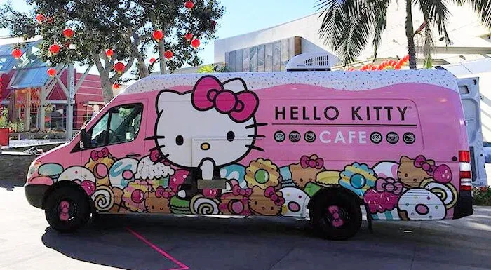 2022 Hello Kitty Truck West, Brea Mall, CA - Truck West (Pick-Up Supercute Treats & Merch, While Supplies Last!)