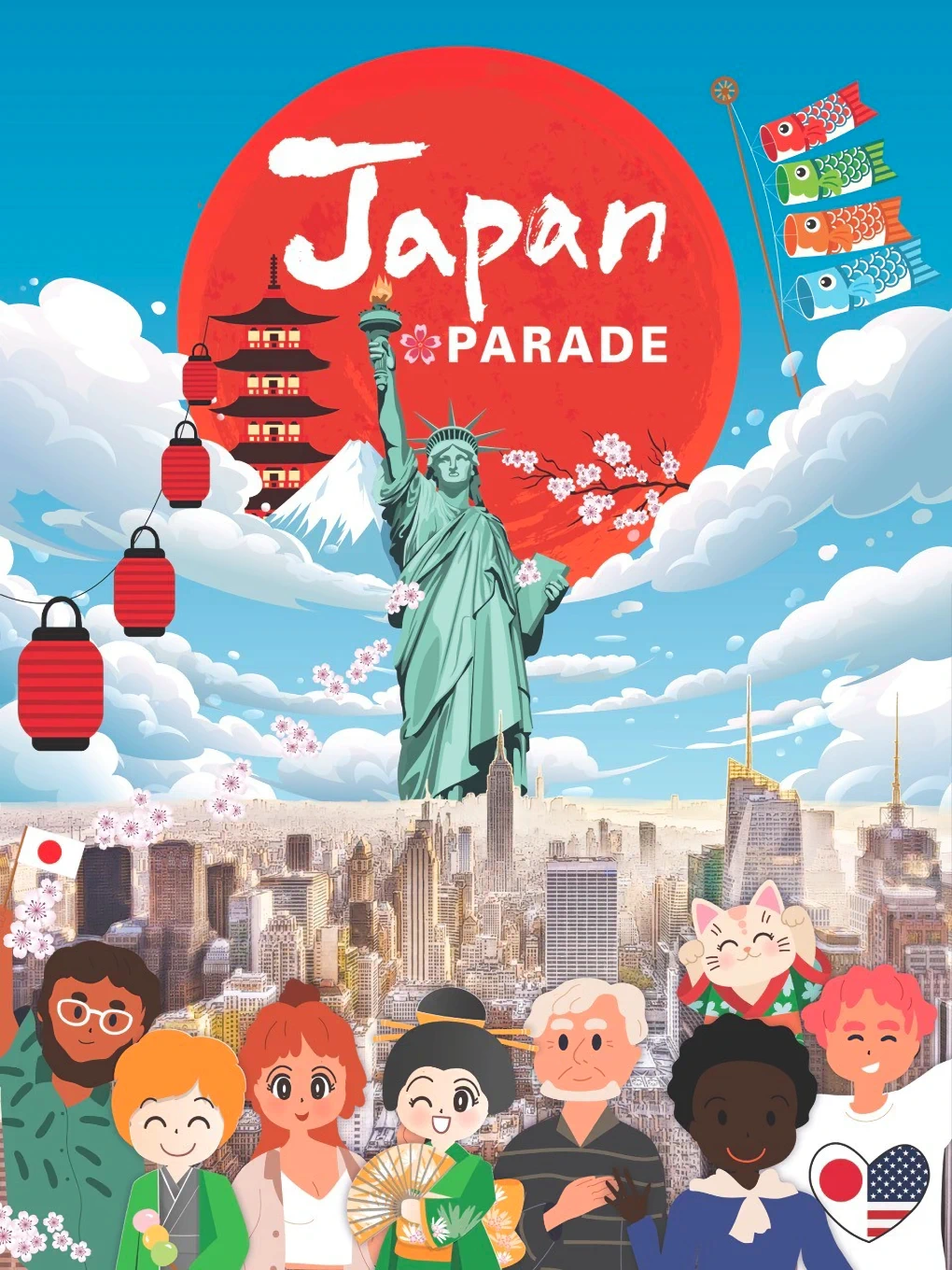 2025: Annual Japan Day Parade & Japan Street Fair (Celebrates Japanese Culture, Art, Tradition & Japanese Food) FREE (See Video) | Japanese-City.com