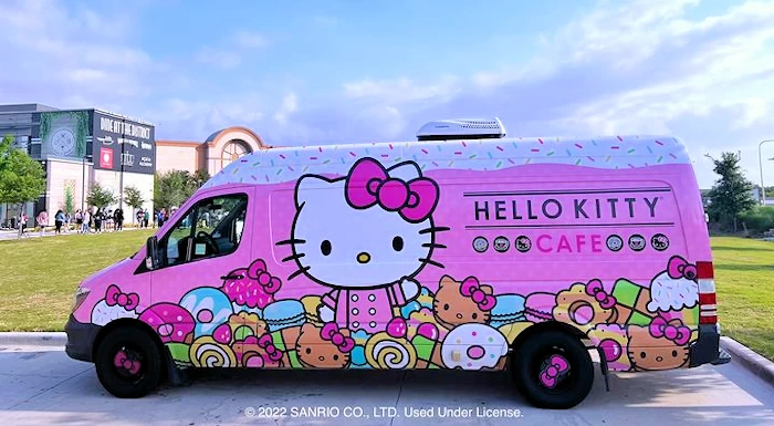 2023 Hello Kitty Cafe Truck West - Sacramento Event Appearance, CA (Pick-Up Super-Cute Treats & Merch, While Supplies Last!) Arden Fair