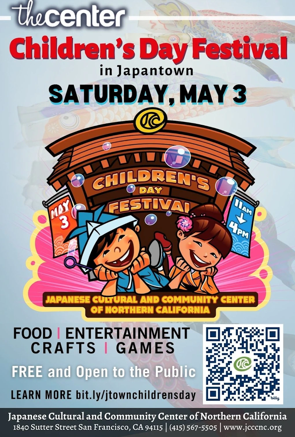 2024 Japantown Kodomo no Hi Children's Day Festival Event, San Francisco (Games, Art, Crafts, Performances..)