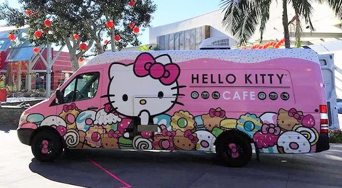 2023 Hello Kitty Truck West, Stonestown Galleria Event, San Francisco, CA (Pick-Up Super-Cute Treats & Merch, While Supplies Last!)