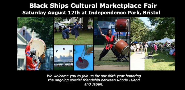 2023 - 30th Annual Black Ships Festival - Arts & Crafts and Martial Arts Fair- Independence Park (Taiko, Games, Booths, Workshops, Iaid..)