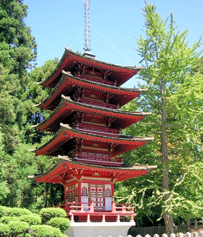 2024 San Francisco Tea Garden Restore 127 Year-Old Pagoda, Golden Gate Park, SF