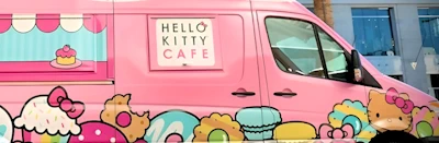2023 Hello Kitty Cafe Truck, Valley Plaza Mall, Bakersfield CA (Hello Kitty Super Cute Merch!)