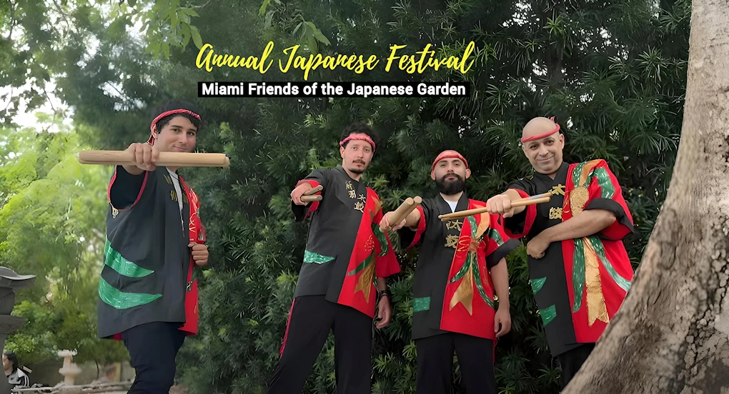 2023 - FREE Japanese Festival Event January 22, 2023 - Miami Friends of the Ichimura-Miami Japanese Garden