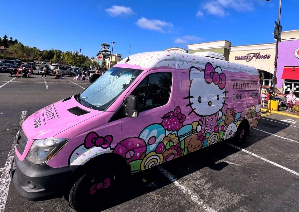 2025 Hello Kitty Truck West, Marketplace at Factoria Event, Bellevue, WA (Pick-Up Super-Cute Treats & Merch, While Supplies Last!) #HelloKitty | Japanese-City.com