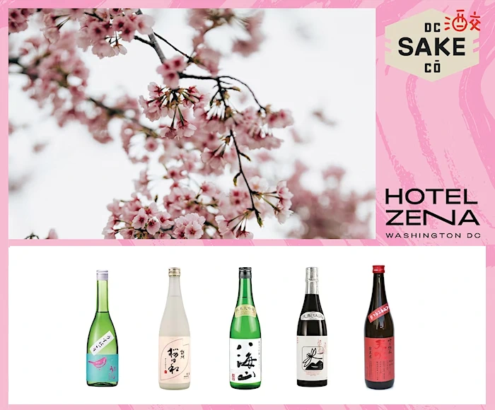 2024 - 2nd Annual Spring Sake Festival Event (Festival is About Spring, Sake & Sake Appreciation)