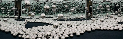 Japanese events venues location festivals 2025 Let’s Survive Forever - Yayoi Kusama Infinity Room at WNDR Boston