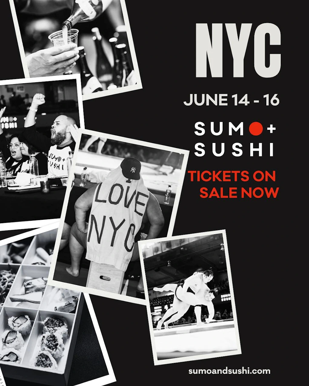 2024 Sumo + Sushi in New York (3 Days of Shows)