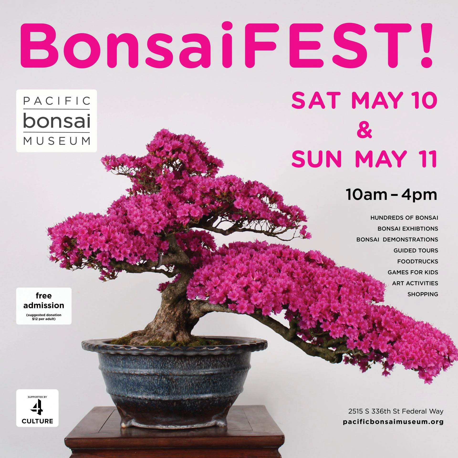 2025 Bonsai Fest Event (Hundreds of Beautiful Bonsai in an Enchanting, Woodsy Setting) Food, Kid Stations, Shopping.. | Japanese-City.com