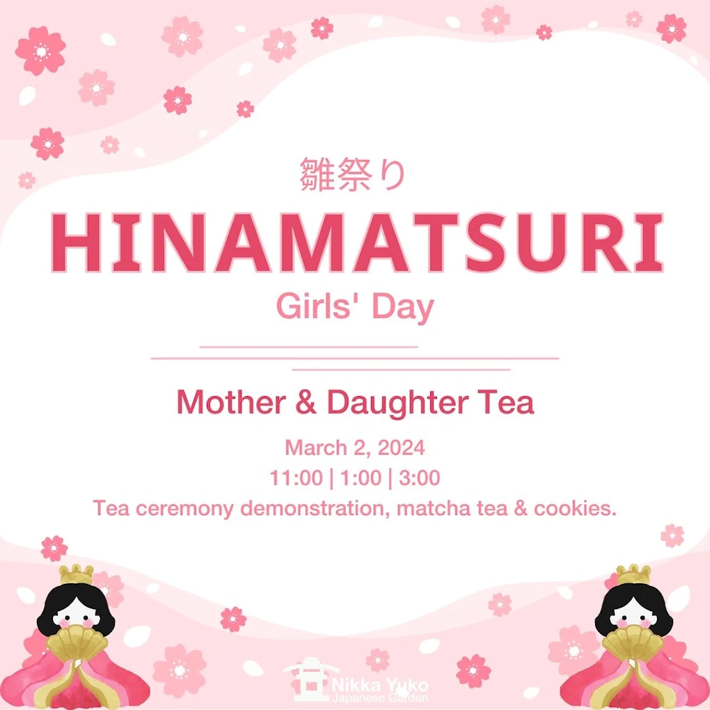 2024 Hinamatsuri: Mother-Daughter Tea - Nikka Yuko (Celebrate Hinamatsuri with Our Enchanting Mother-Daughter Tea Event)