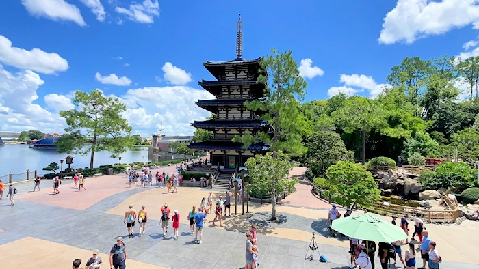 2023 The Japan Pavilion at Epcot Provides a Glimpse Into the Rich Heritage of Japan (Japanese Food, Shopping, Music, Garden..) Plus 10 Other Countries
