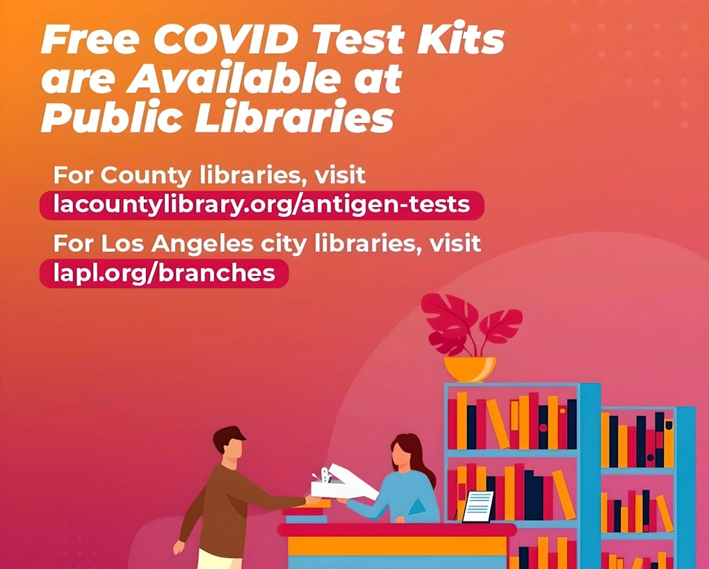 Don’t Let COVID-19 Interrupt Your Summer Plans - Free COVID-19 Tests Available At All Public Libraries in La County | Japanese-City.com