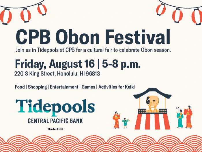 2023 CPB Bon Dance Festival Celebrate Obon Season (Entertainment, Crafts, Food, Live Entertainment..)