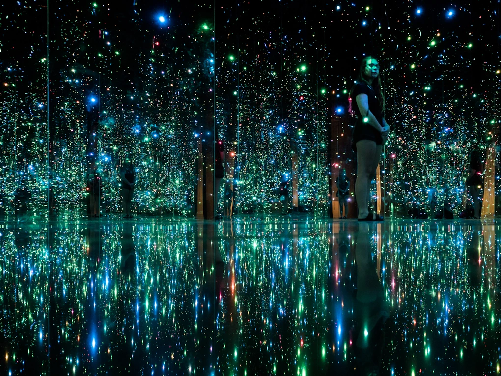 2023 Fireflies Infinity Mirror Room (Yayoi Kusama's Beloved Installation Re-Opens to the Public: Sept 9, 2023) Phoenix Art Museum
