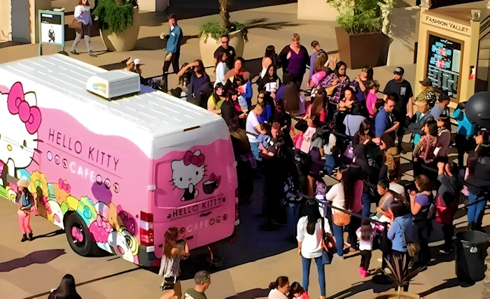 2023 Hello Kitty Truck West, Plaza West Covina, CA (Pick-Up Super-Cute Treats & Merch, While Supplies Last!)