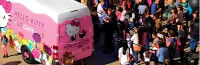 Japanese events venues location festivals 2023 Hello Kitty Truck West, Plaza West Covina, CA (Pick-Up Super-Cute Treats & Merch, While Supplies Last!)