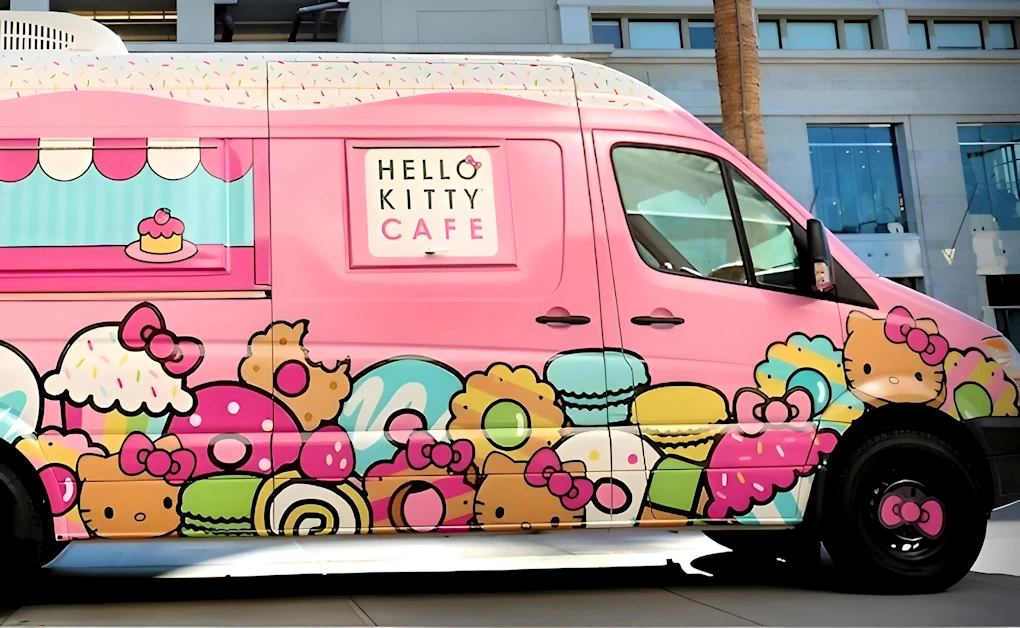 2023 Hello Kitty Cafe Truck, Arrowhead Towne Center, AZ (Pick-Up Super-Cute Treats & Merch, While Supplies Last!)