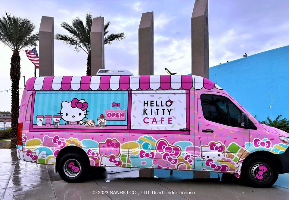2025 Hello Kitty Cafe Truck West, Arrowhead Towne Center, AZ (Pick-Up Super-Cute Treats & Merch, While Supplies Last!) | Japanese-City.com