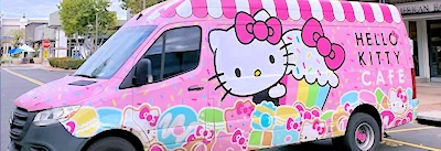 Japanese events venues location festivals 2023 Hello Kitty Cafe Truck, SanTan Viillage, AZ (Pick-Up Super-Cute Treats & Merch, While Supplies Last!)