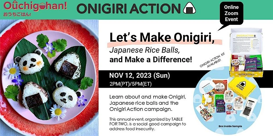 2023 Ouchigohan: Onigiri Action (Fun, Free, Family-Friendly Class Where Participants Learn to Make Japanese Rice Balls) | Japanese-City.com