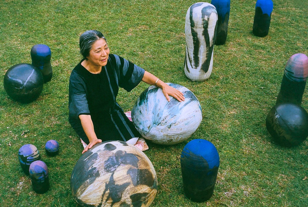 Toshiko Takaezu: Worlds Within (The First Nationally Touring Retrospective of Takaezu’s Work in Twenty Years) Mar 20 - Jul 28,'24 -Noguchi Museum