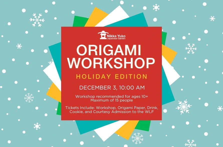 2023 Origami Workshop Holiday Edition (Instructors Laurie & Lev Zienchuk Teach Interesting Holiday-Themed Origami)