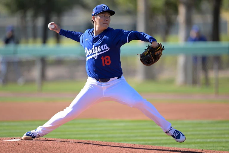 2024 LA Dodger Yoshinobu Yamamoto - One of the Best Young Japanese Pitchers (Video)