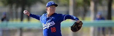 2024 LA Dodger Yoshinobu Yamamoto Pitches in First Dodgers Start (Video)
