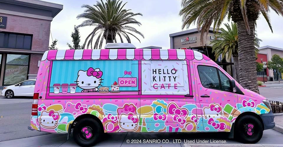 2025 Hello Kitty Cafe Truck West: Pacific Commons, Freemont Event Appearance (Pick-Up Super-Cute Treats & Merch, While Supplies Last!)  Truck Cali | Japanese-City.com