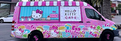 Japanese events venues location festivals 2025 Hello Kitty Cafe Truck West: Pacific Commons, Freemont Event Appearance (Pick-Up Super-Cute Treats & Merch, While Supplies Last!)  Truck Cali