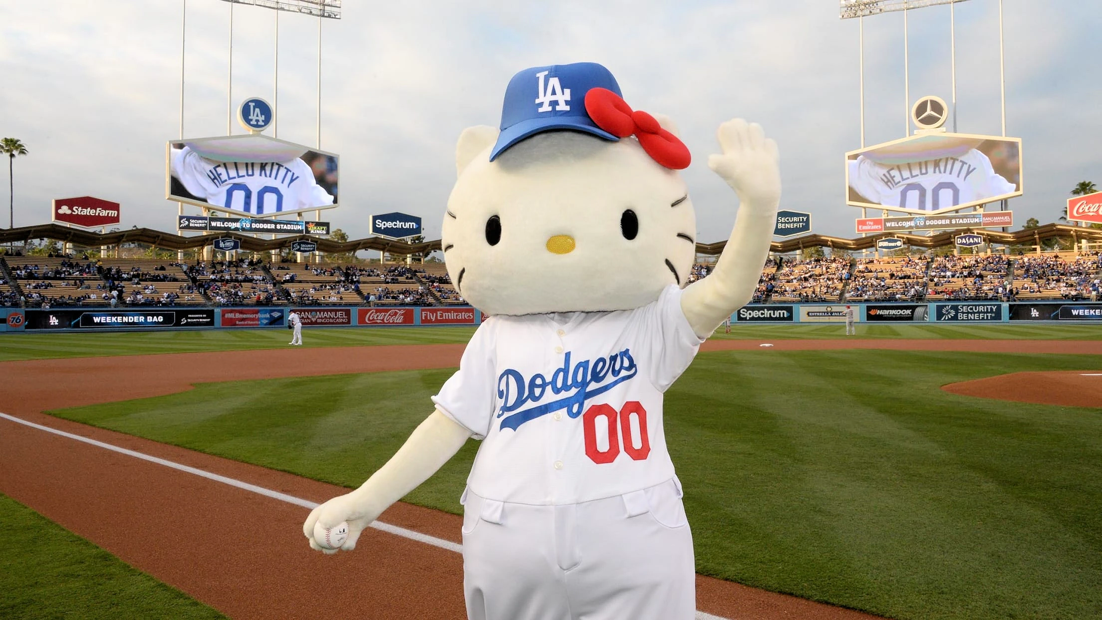 2024 Hello Kitty® Night at Dodger Stadium (Fans Who Buy Special Ticket Package Will Get a Hello Kitty-Themed Dodger Bag) Use Dodger Link!