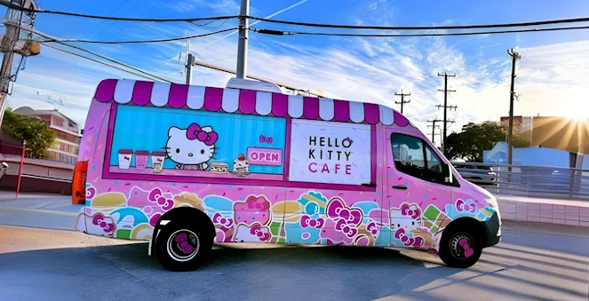 2025 Hello Kitty Truck West Event, North Star Mall, San Antonio, TX (Pick-Up Supercute Treats & Merch, While Supplies Last!) | Japanese-City.com