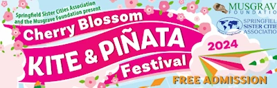 2024 Cherry Blossom Kite and Pinata Festival (Enjoy Japanese, Mexican, and American Food Vendors, Performances..)