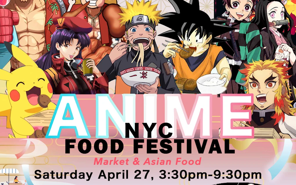 2024 Anime Food NYC Festival : YODAYO AI X Upstairs NYC (One of a Kind Event will include Anime-Inspired Food) | Japanese-City.com