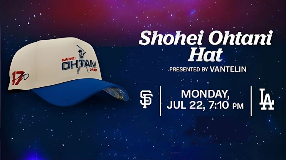 2024 Shohei Ohtani Hat* at Dodger Stadium (Fans Who Buy Special Ticket Package Will Get a Shohei Ohtani Hat) Use Dodger Link! | Japanese-City.com