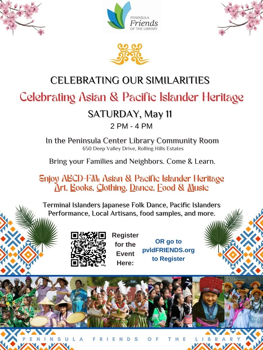 2024 Celebrating Asian & Pacific Islander Heritage (Terminal Islanders Japanese Folk Dance, Pacific Islanders Performance..) Peninsula Center Library | Japanese-City.com