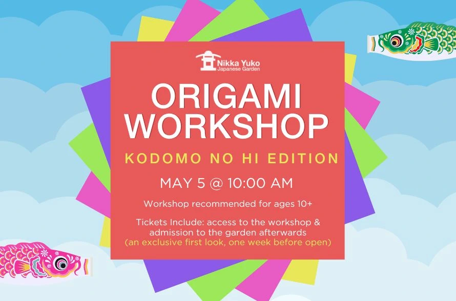 2024 Origami Workshop (Kodomo no hi) (How to Fold Children-Themed Japanese Culture Origami)