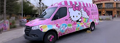 Japanese events venues location festivals 2025 Hello Kitty Cafe Truck West, Tacoma Mall, WA Appearance (Pick-Up Some Supercute Treats and Merch) 
