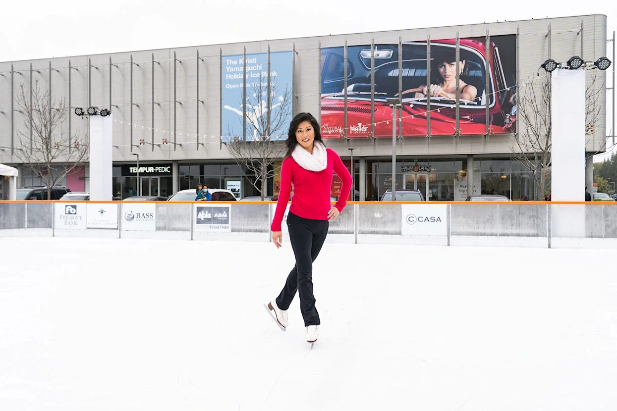 Kristi Yamaguchi a 'Gold Medal Olympian in Figure Skating at the 1992 Winter Olympics' Holiday Ice Rink Until January 5th | Japanese-City.com
