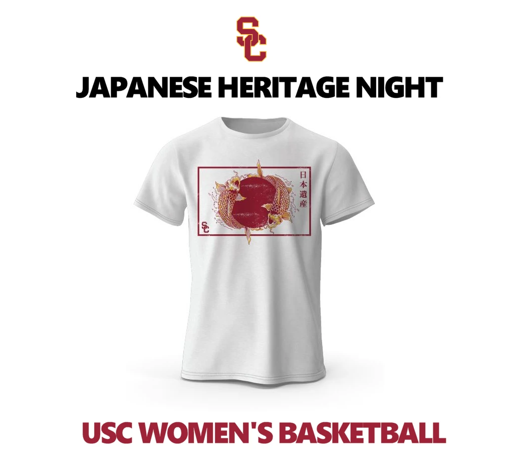2025 USC Japanese Heritage Night: USC Women's Basketball Versus Penn at Galen Center - Features USC Trojans Guard JuJu Watkins | Japanese-City.com