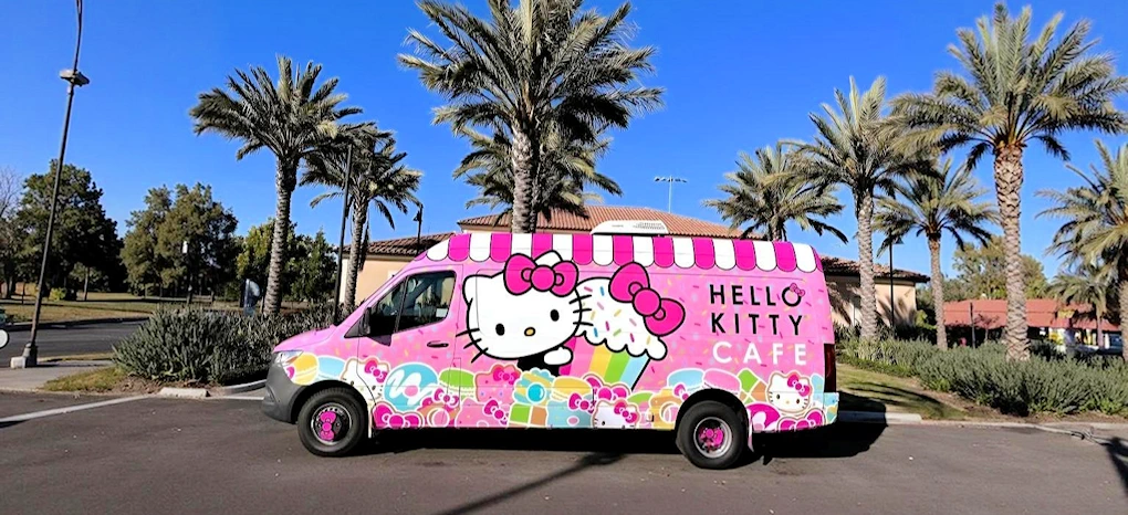 2025 Hello Kitty Cafe Truck: The Veranda, Concord Event (Hello Kitty Cakes, Donuts, Macarons and Other Sweets!  Hello Kitty Super Cute Merch!)