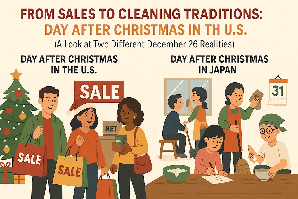 Day After Christmas: U.S. & Japan Traditions (What Happens On December 26)