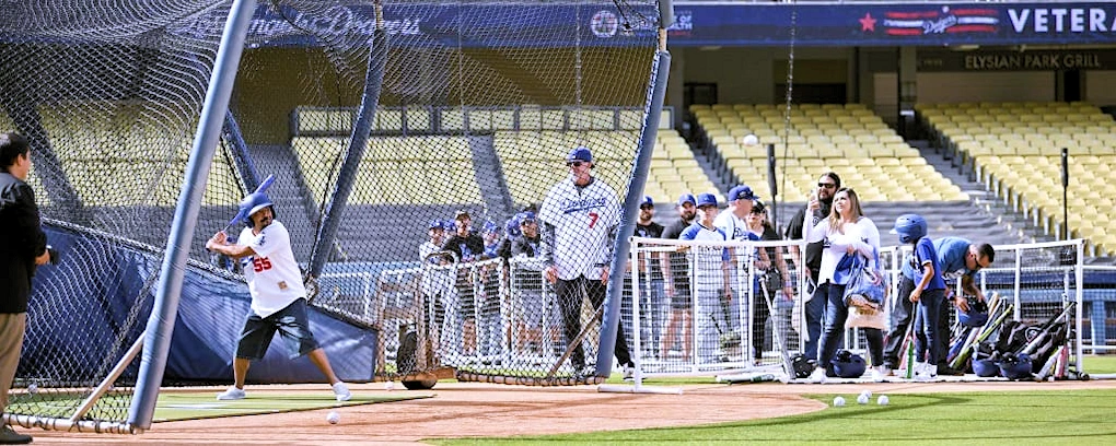 2025: Dodgers 365 Field Day: Step Onto the Field Like a Pro (A Once-in-a-Lifetime Chance to Field and Bat on Dodger Stadium’s Turf!)