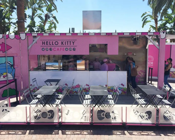 Hello Kitty Cafe Pop-Up Container Grand Opening Weekend (July 15  July 17) | Japanese-City.com
