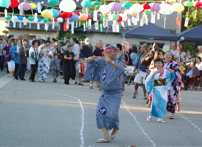 2019 Bon Odori Dance Practice - Senshin Buddhist Temple 